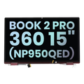 Samsung Galaxy Book2 Pro 360 15 Zoll Display Service Pack dunkelrot