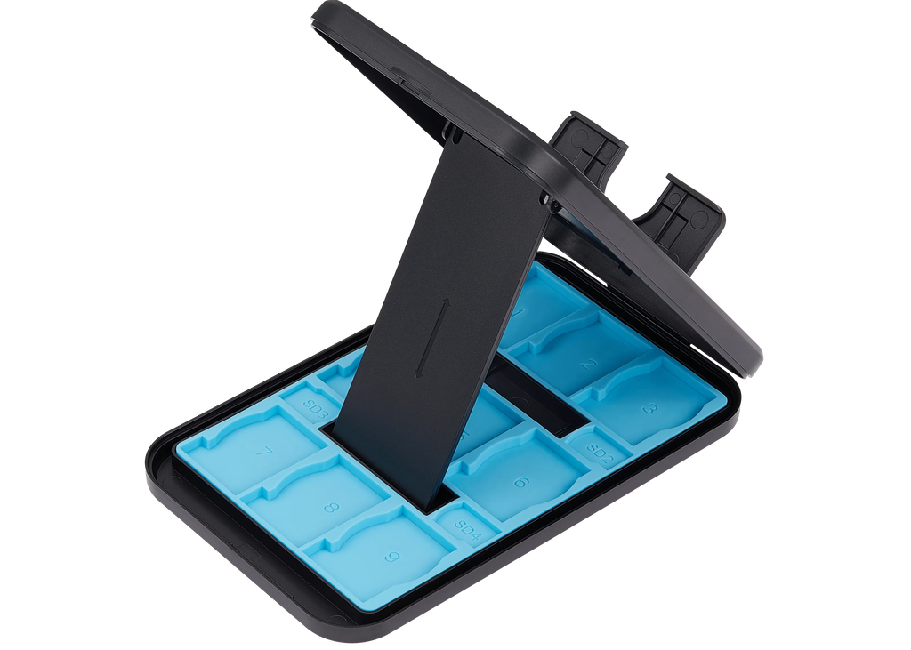 Card Box Stand für Nintendo Switch / Switch 2 / Switch Lite / Switch OLED Console (Blau)