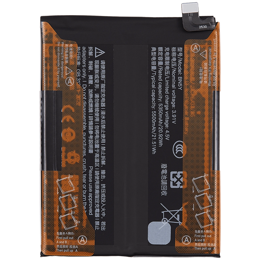 Replacement Akku für Xiaomi Redmi Note 14 Pro 4G (BN5Y)