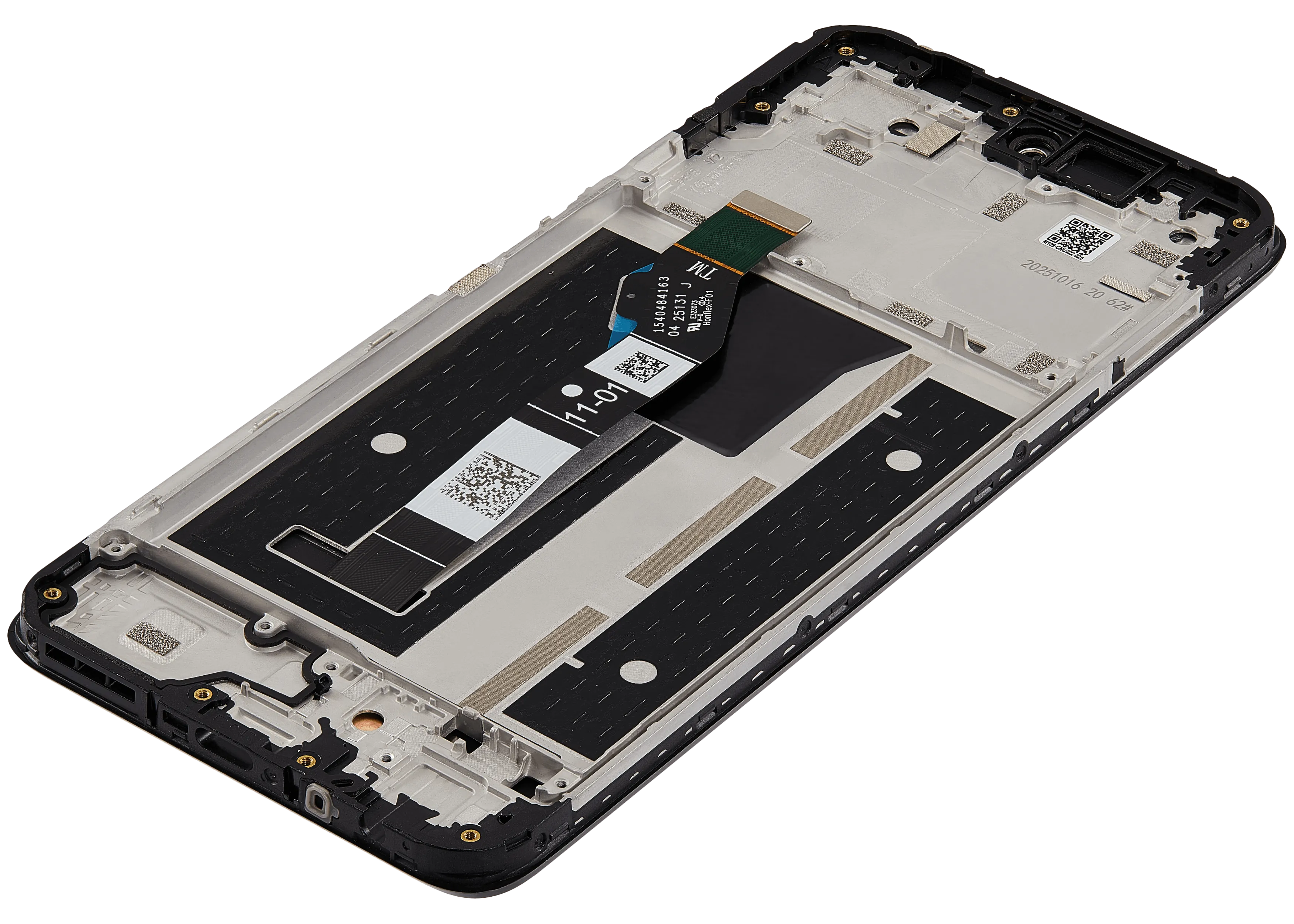 LCD-Display mit Rahmen für Motorola Moto G 5G (XT2613 / 2026) (Refurbished) (Alle Farben)