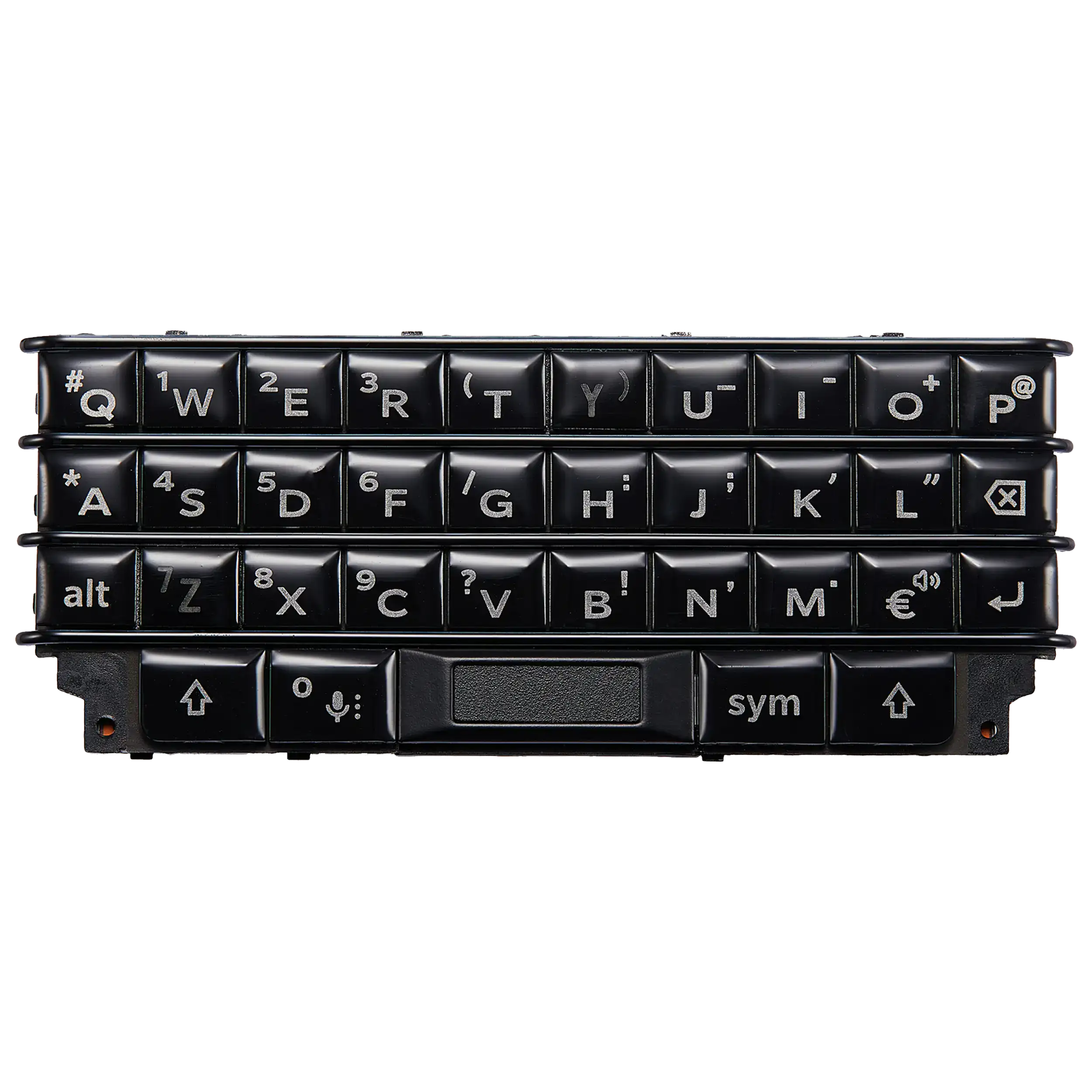 Tastatur für BlackBerry KEYone (Schwarz)