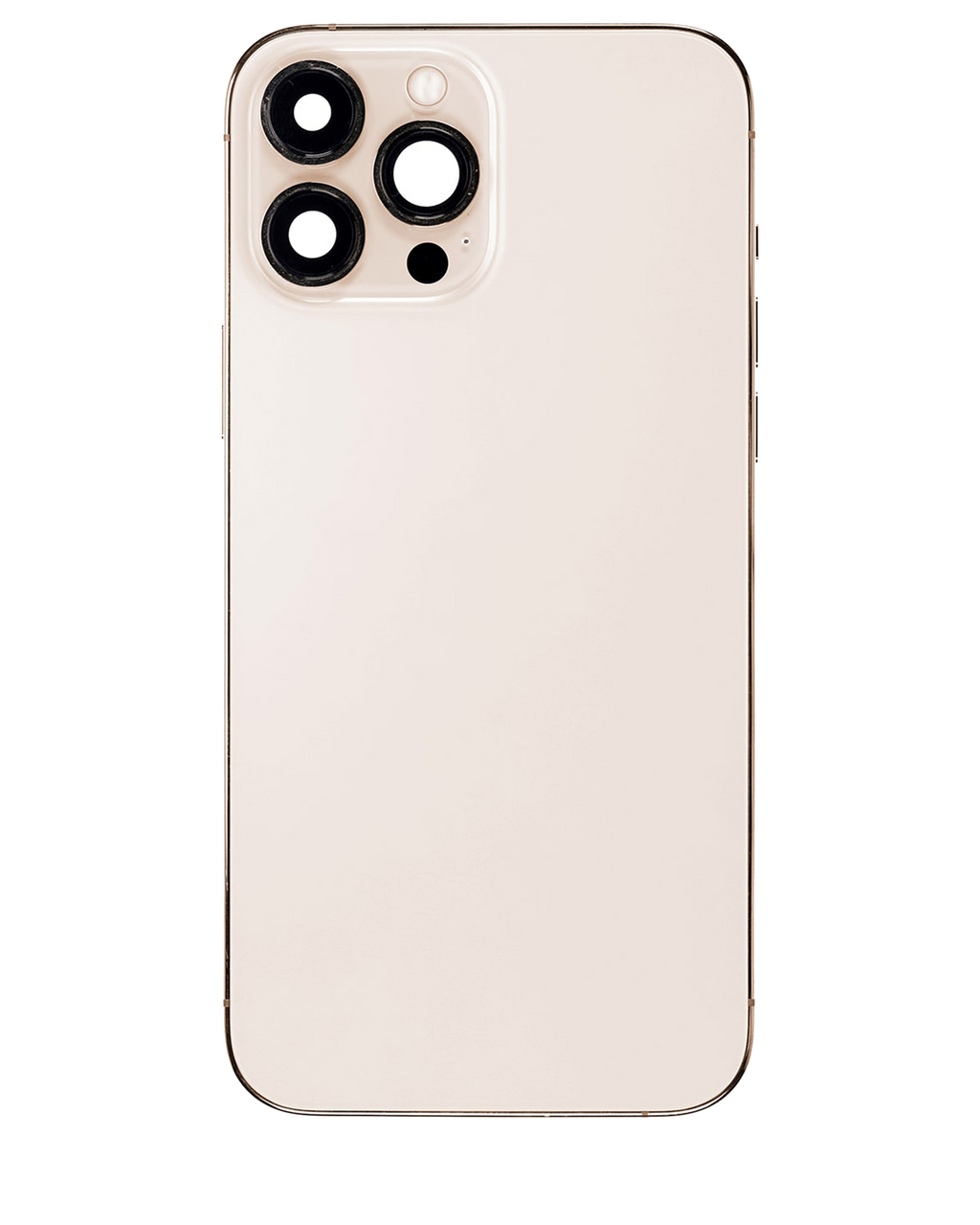Backcover/Rahmen mit Small Parts für iPhone 13 Pro Max (US-Version) (gebrauchter OEM-Ausbau, Qualität A) (Gold)