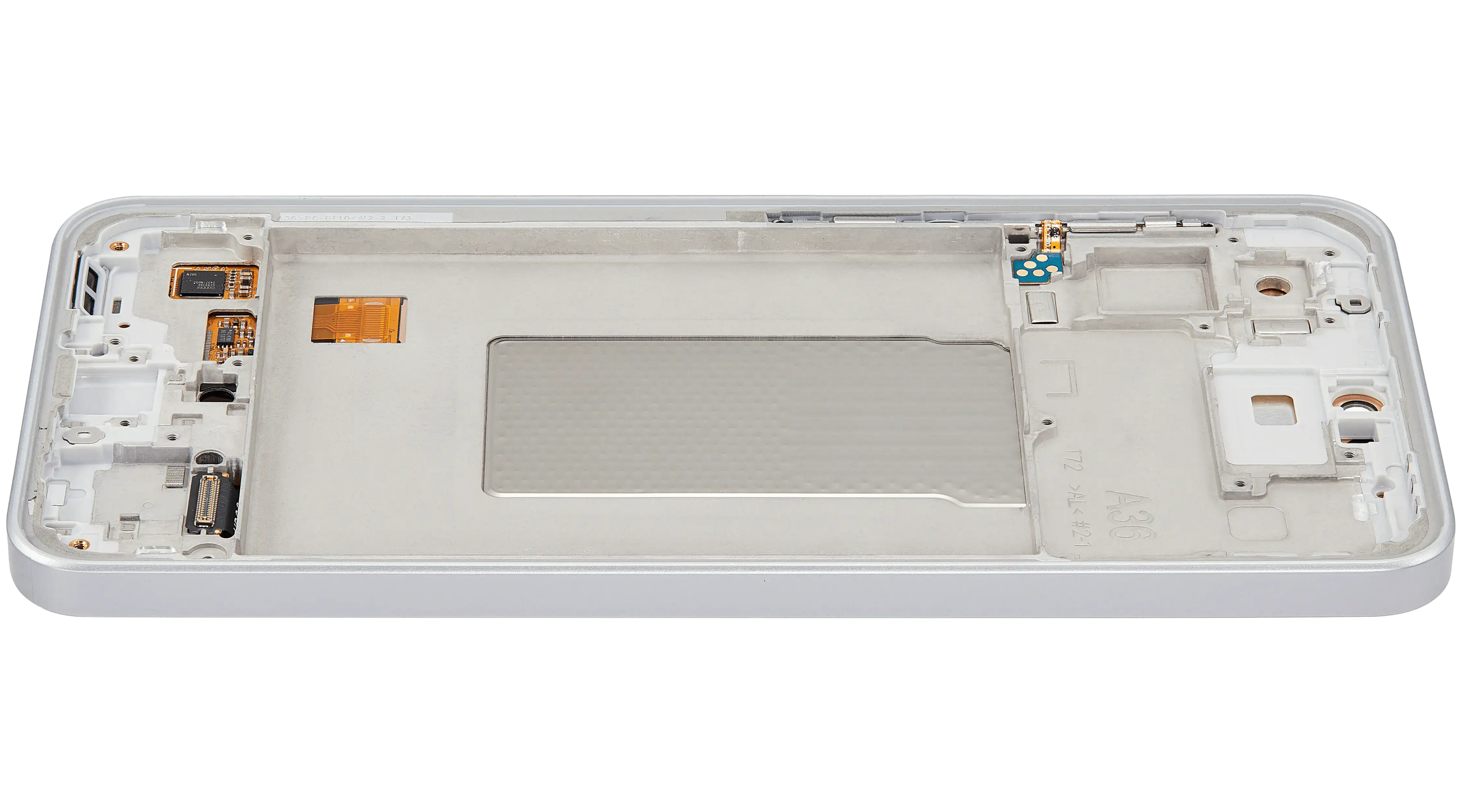 OLED Display with Frame for Samsung Galaxy A36 5G (A366 / 2025) (Refurbished) (White)