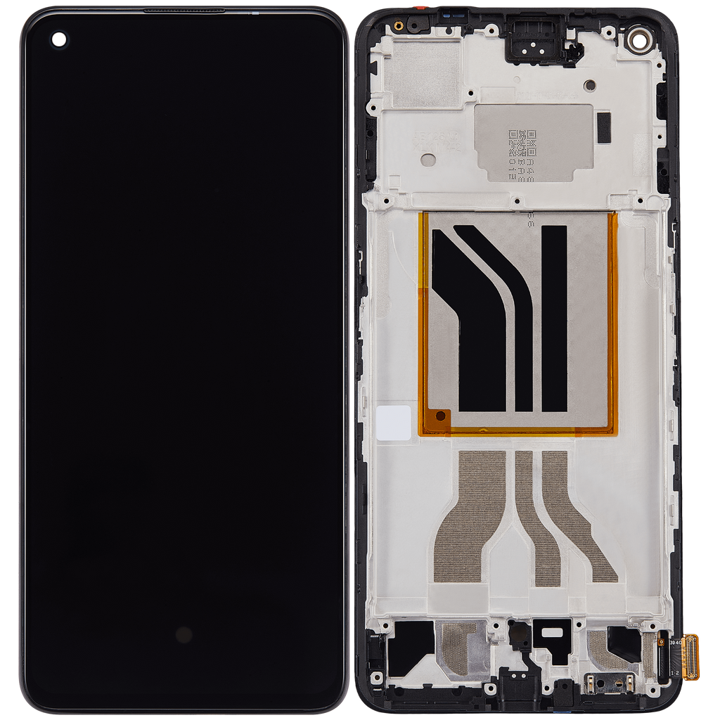 OLED-Display mit Rahmen für Realme GT2 (RMX3310) (Generalüberholt) (Alle Farben)