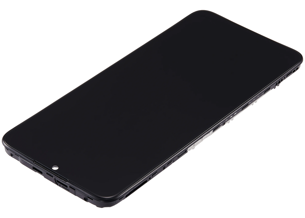 LCD-Display mit Rahmen für Oppo A55 5G (2021) (Refurbished) (Alle Farben)
