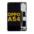 LCD-Display mit Rahmen für OPPO A54 5G (Refurbished) (Alle Farben)
