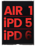 LCD-Display für iPad Air 1 / iPad 5 (2017) / iPad 6 (2018) (Aftermarket Plus)