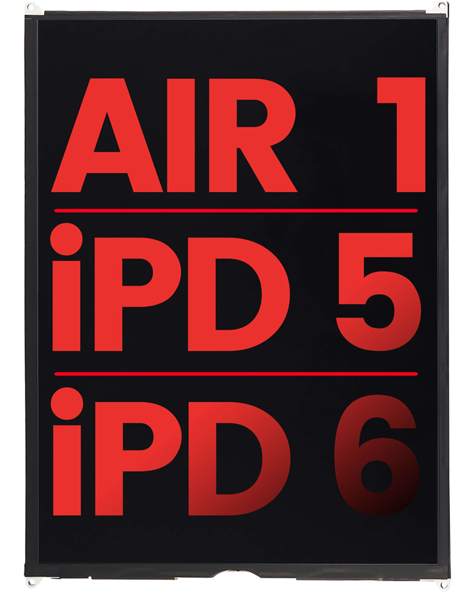 LCD-Display für iPad Air 1 / iPad 5 (2017) / iPad 6 (2018) (Aftermarket Plus)
