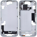 Midframe/Rahmen mit Small Parts für iPhone 15 (EU / Global Version) (gebrauchter OEM-Ausbau, Qualität A) (Blau)