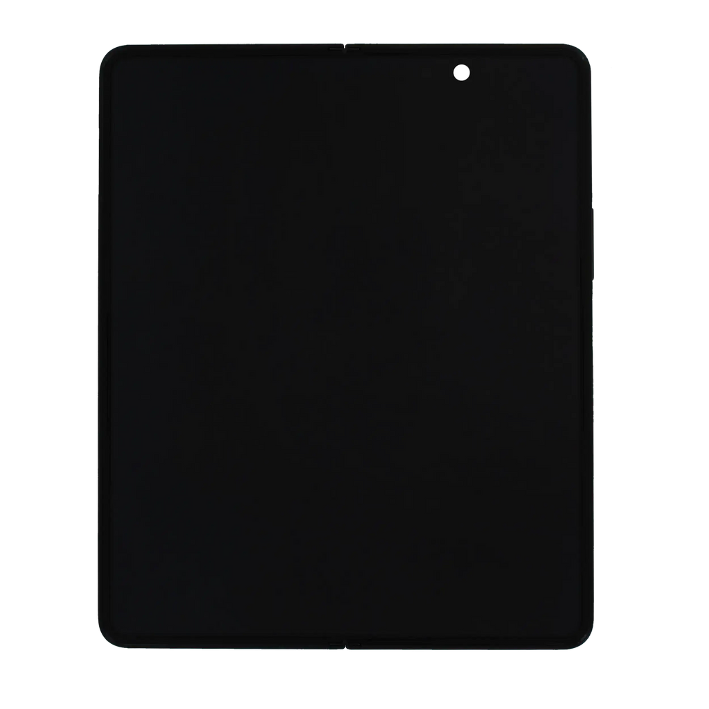 Inner OLED-Display mit Rahmen für Samsung Galaxy Z Fold 3 5G (US & International) ( gebrauchter OEM-Ausbau, Qualität B/C) (Phantom Silver)