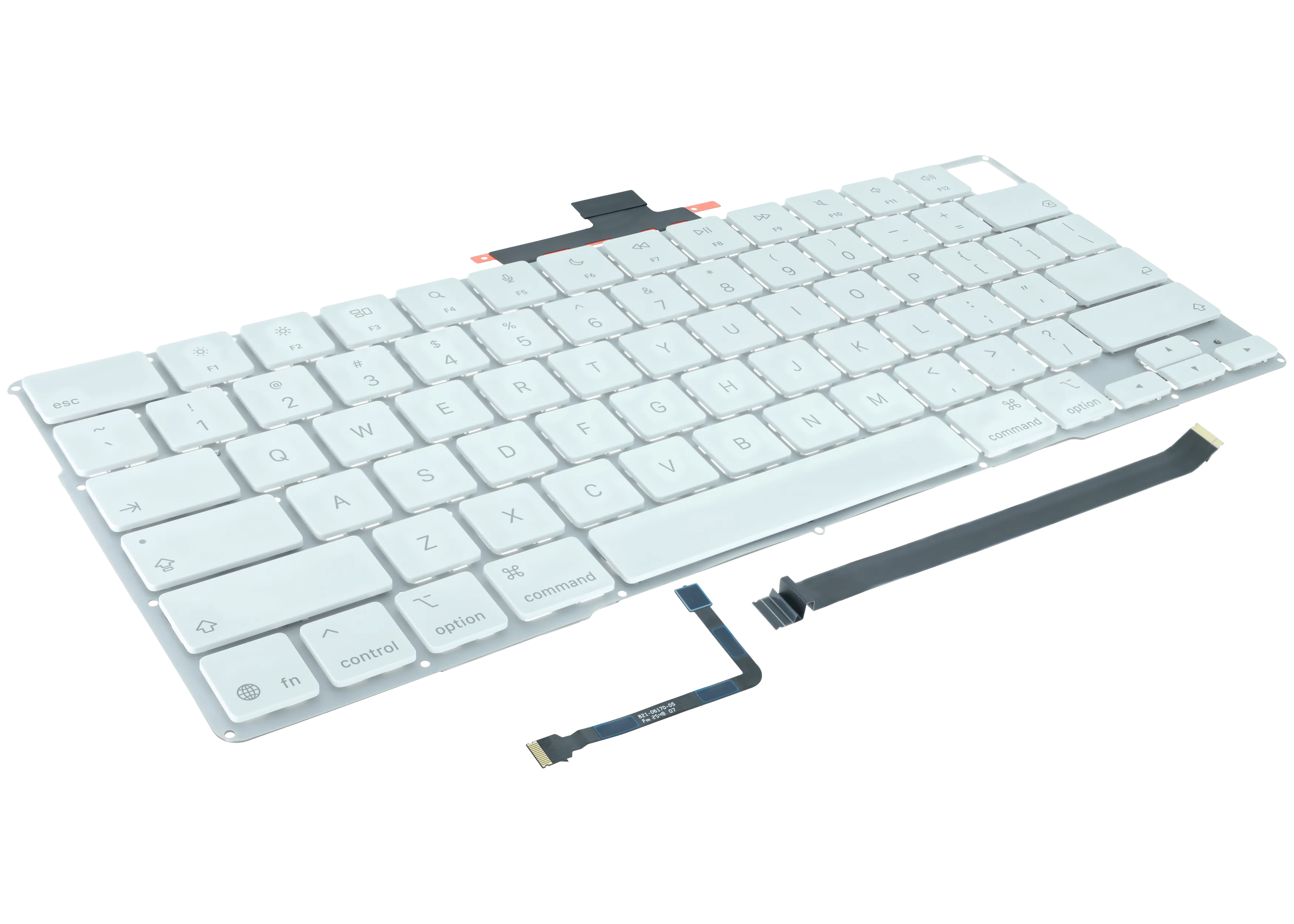 Keyboard (ANSI US) (Touch ID) für MacBook Neo (2026) (Original OEM) (Silber)