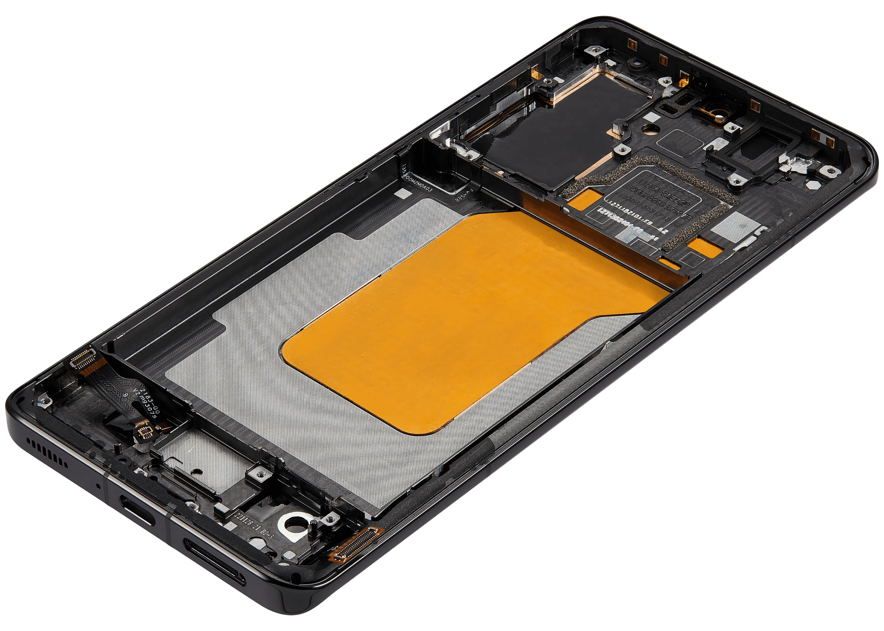 OLED-Display mit Rahmen für Xiaomi 13 Pro (Aftermarket Plus) (Schwarz)