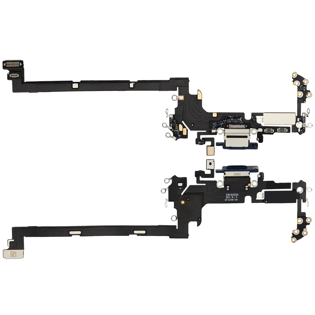 Ladebuchse Flex Cable für iPhone 17 Pro (gebrauchter OEM-Ausbau) (US-Version) (Deep Blue)