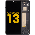 OLED-Display mit Rahmen für OnePlus 13 (Refurbished) (Black Eclipse)