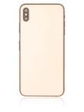 Backcover/Rahmen mit Small Components Pre-Installed für iPhone XS Max (gebrauchter OEM-Ausbau, Qualität A) (Gold)