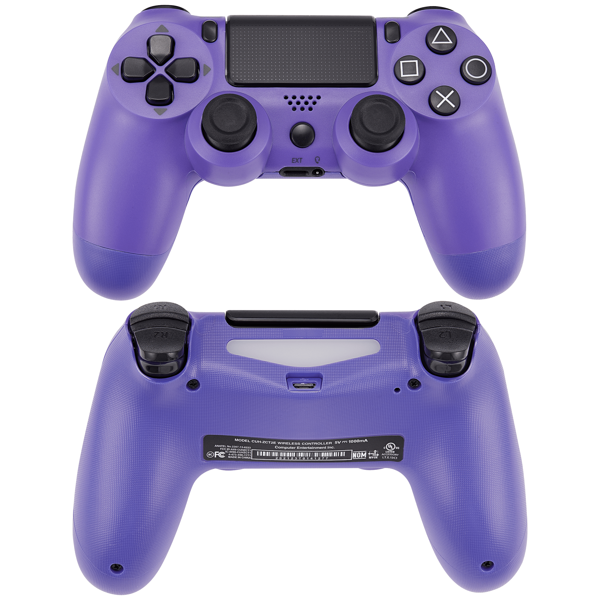 DoubleShock 4 Wired Controller für Playstation 4 (Electric Purple)