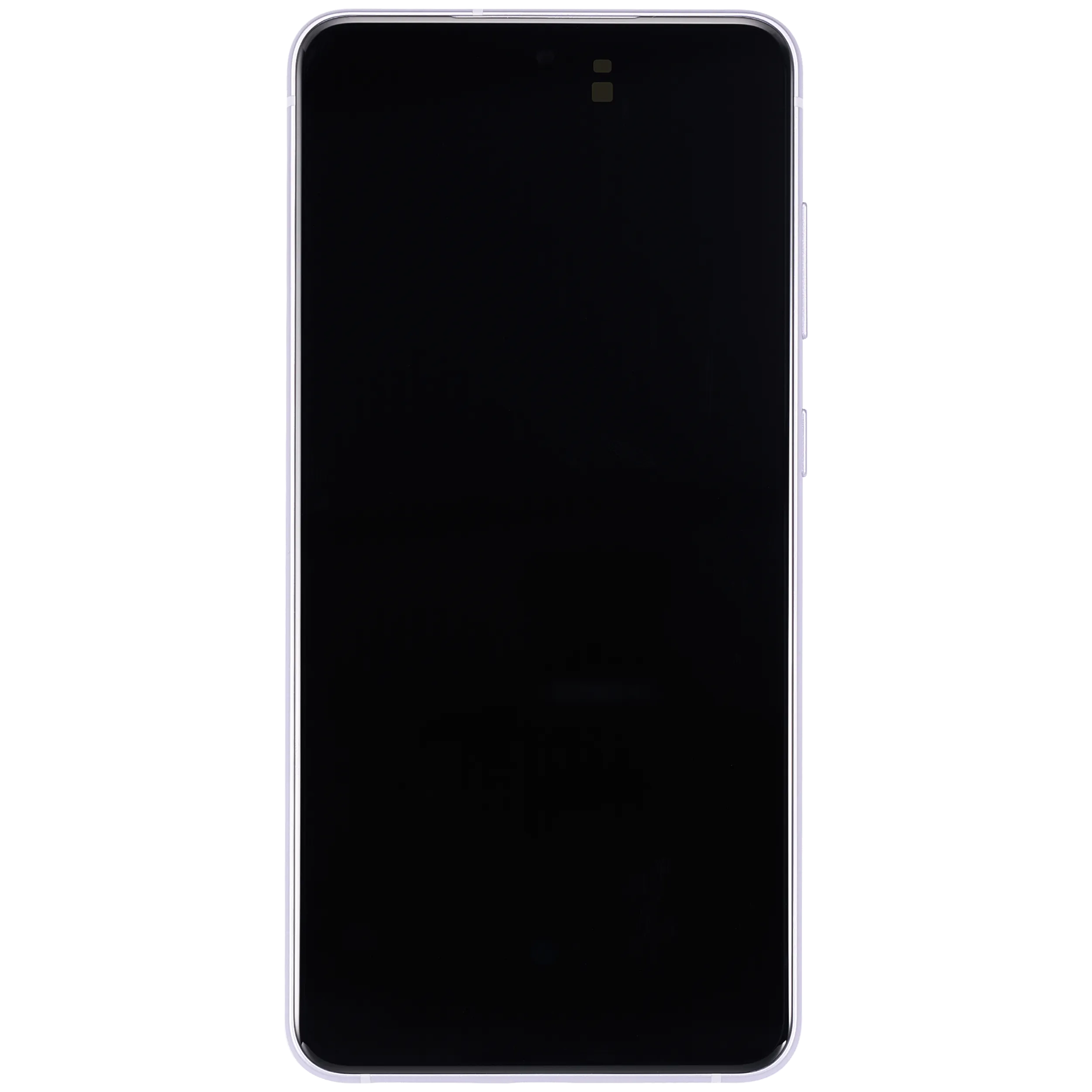 OLED-Display mit Rahmen für Samsung Galaxy S21 FE 5G (US & Internationale Version) (Aftermarket Plus) (120Hz) (Lavender)