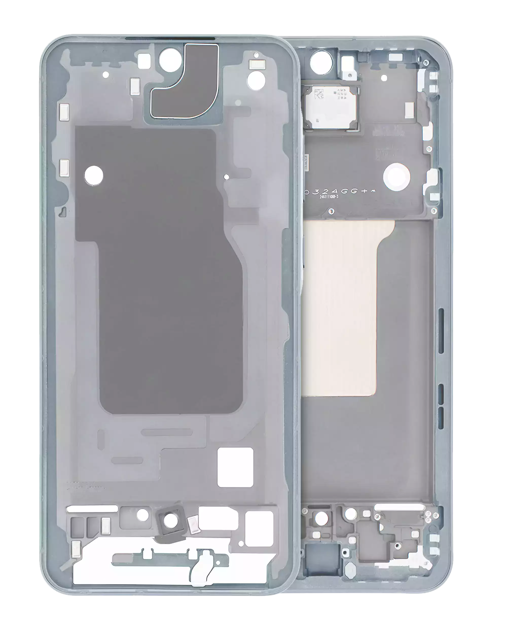Backcover/Rahmen für Samsung Galaxy A55 5G (A556 / 2024), Iceblue