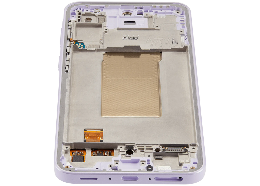 OLED-Display mit Rahmen für Samsung Galaxy A37 5G (A376 / 2026) (Refurbished) (Light Violet)