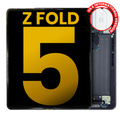 Refurb. OLED-Display m. Rahmen Samsung Galaxy Z Fold 5 Phantom Black
