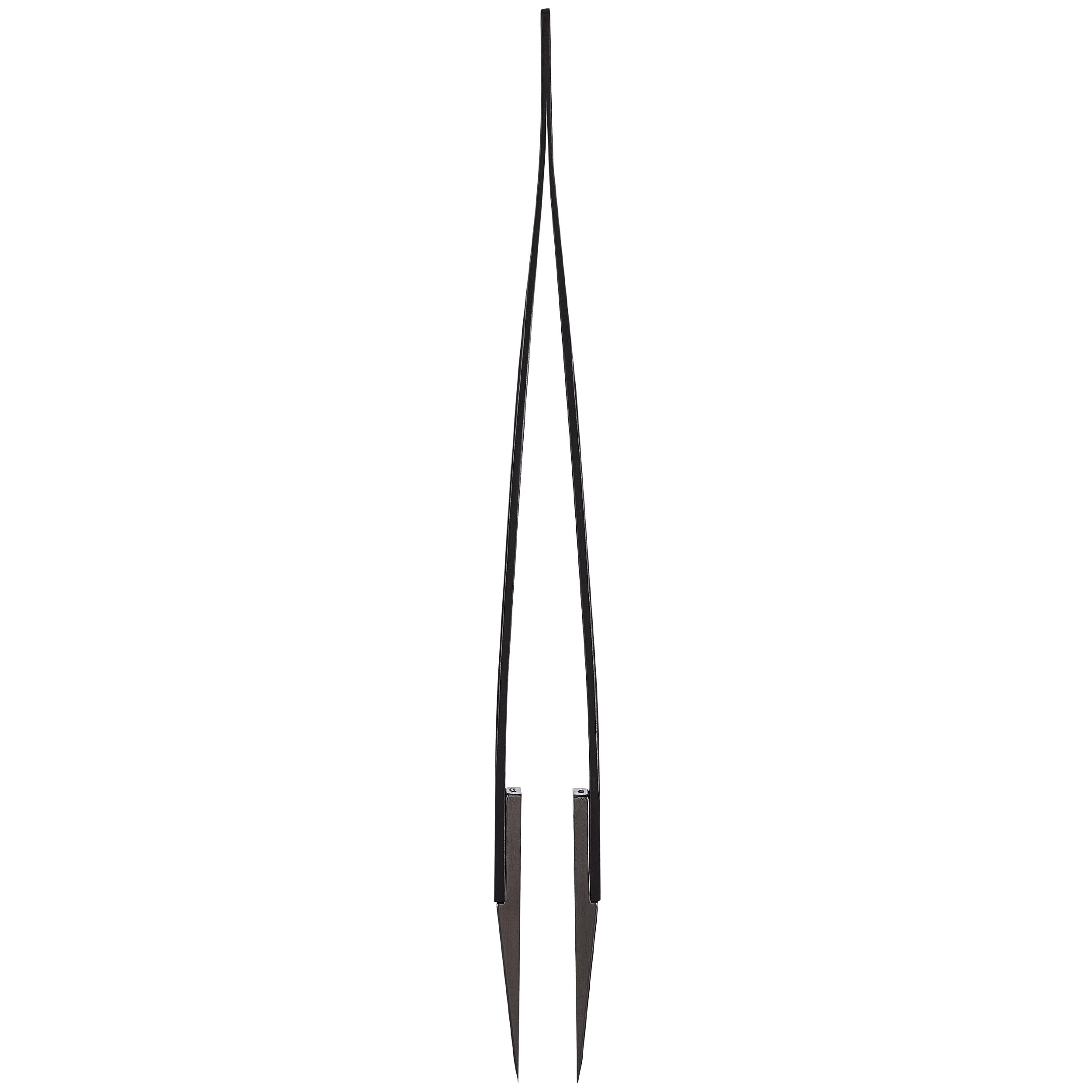 TW32 Black Flat Tip ESD-Safe Ceramic Tweezer (2UUL)