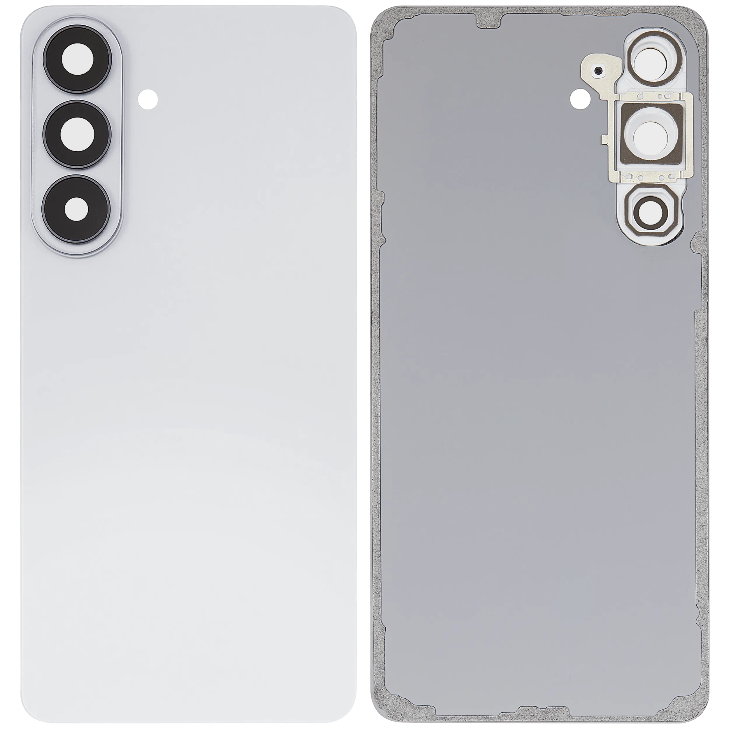 Backcover Glass mit Camera Lens für Samsung Galaxy S26 Plus (Aftermarket Plus) (Weiß)