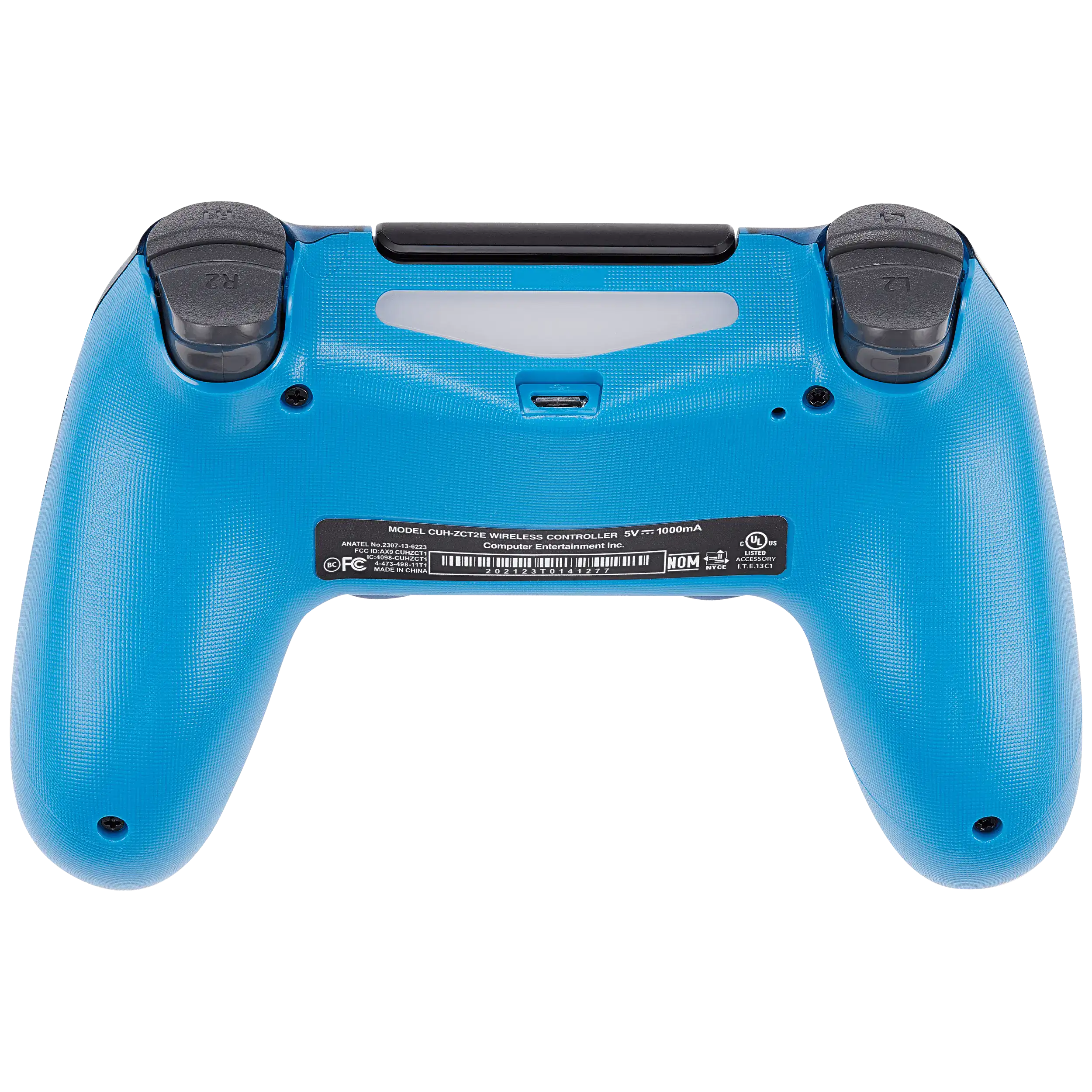 DoubleShock 4 Wired Controller für Playstation 4 (Crystal Blue)