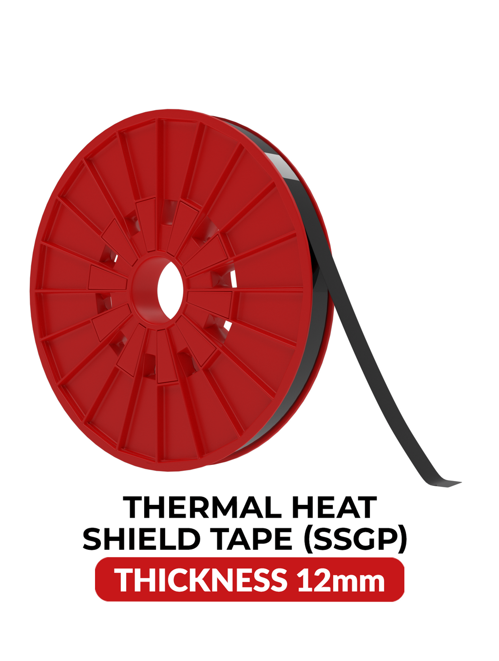 Thermal Heat Shield Tape (12MM x 25M) (SSGP)