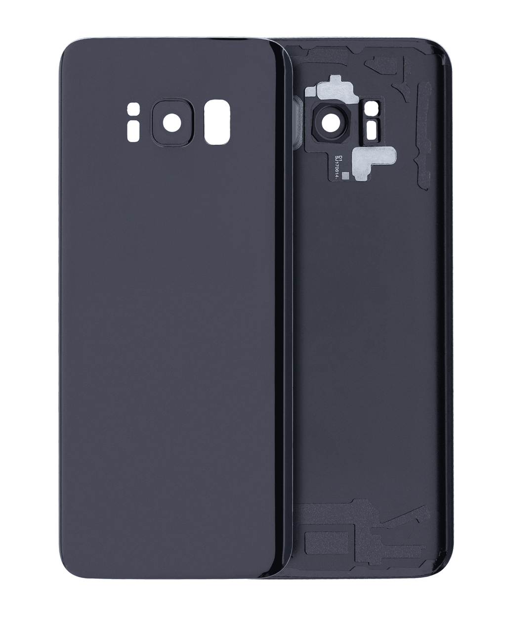 Samsung S8 Backcover Kameralinse Midnight Schwarz Aftermarket Plus ohne Logo