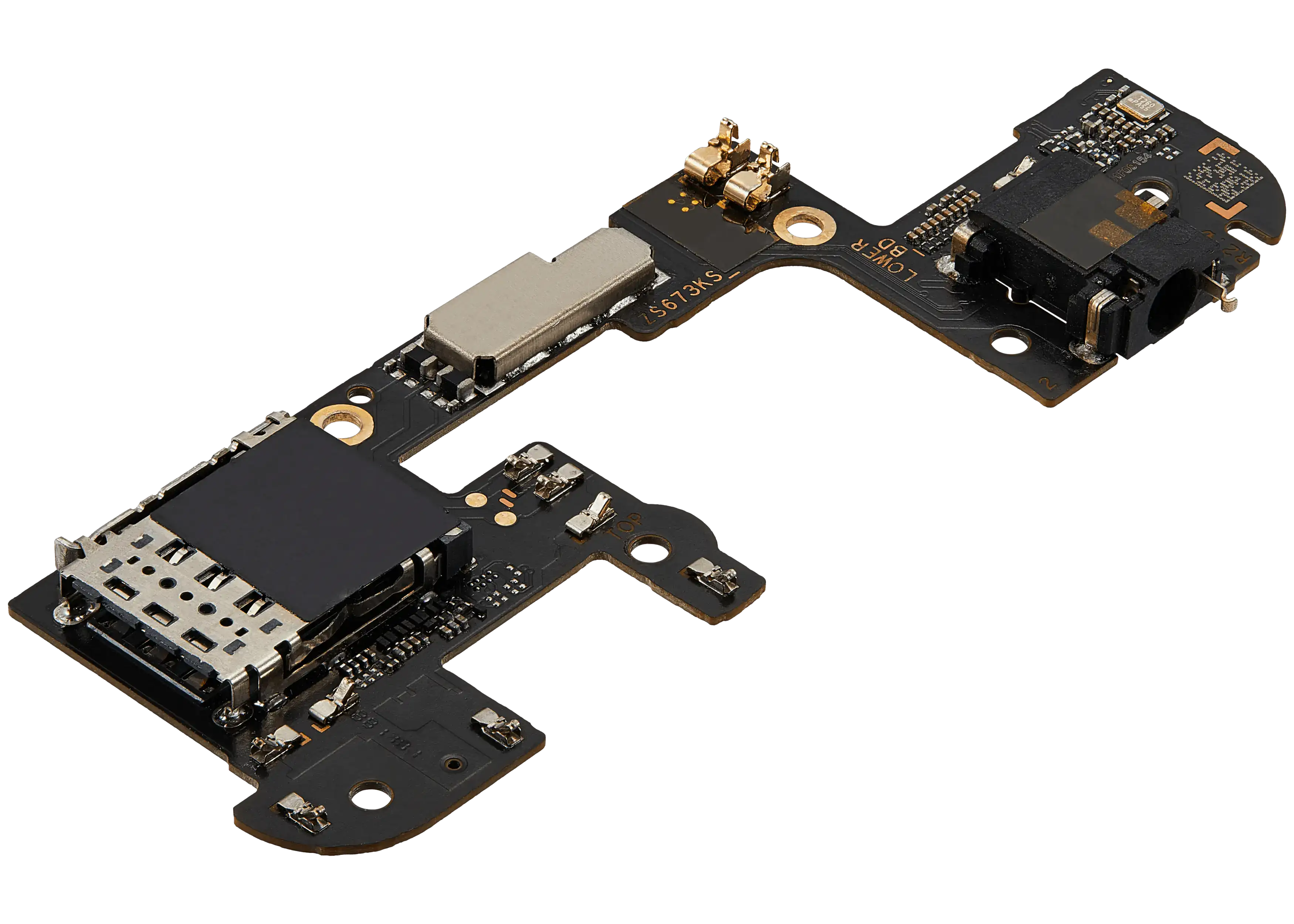 Sim Card Reader Board mit Audio Jack für Asus ROG Phone 5 (ZS673KS)