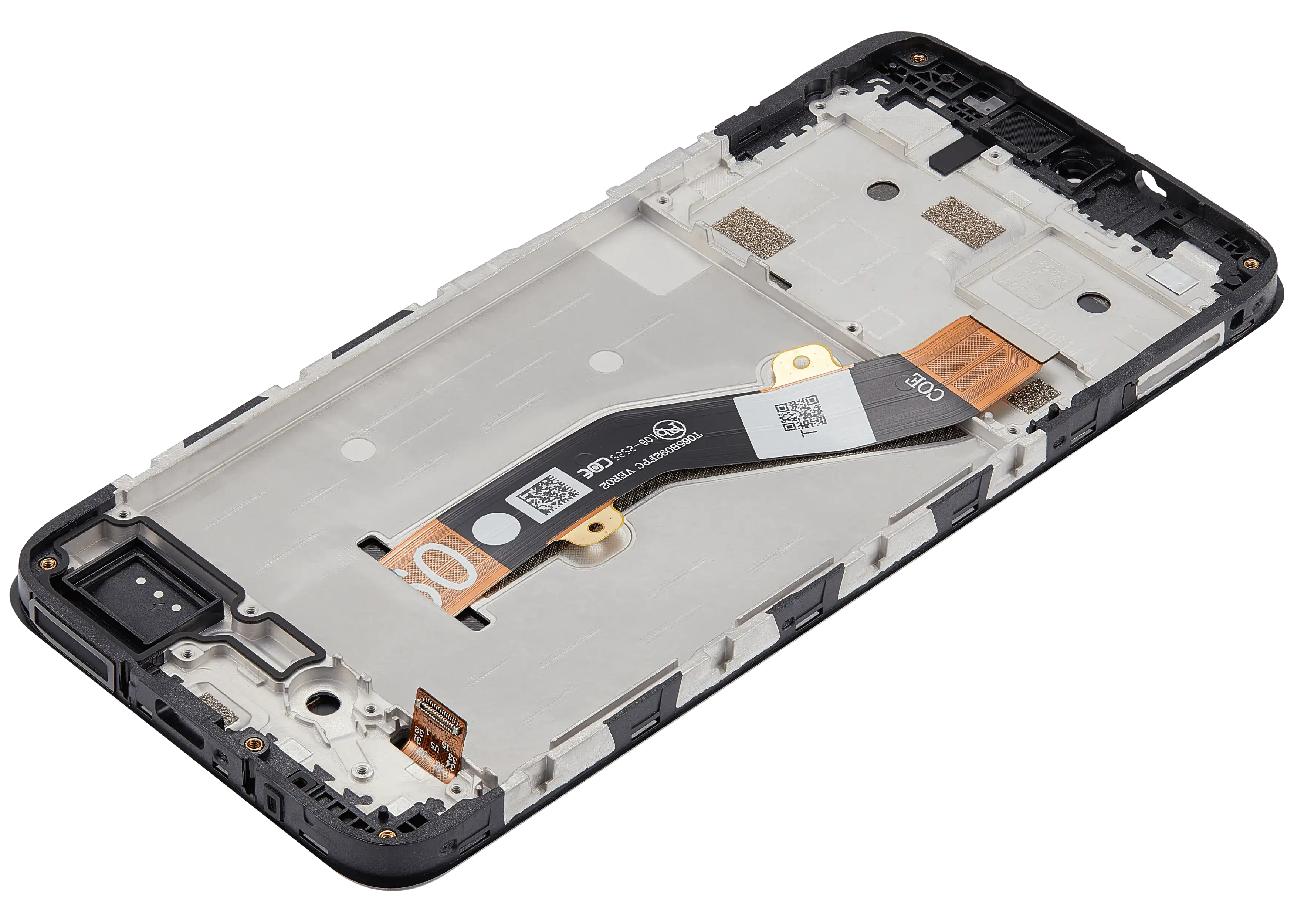LCD-Display mit Rahmen für Cricket lcon (2026) (U656AC) / AT&T Propel 3 5G (U656AA) (Refurbished) (Alle Farben)