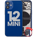 Backcover mit Ladebuchse-Flex für iPhone 12 Mini Blau OEM Pull Gebraucht C