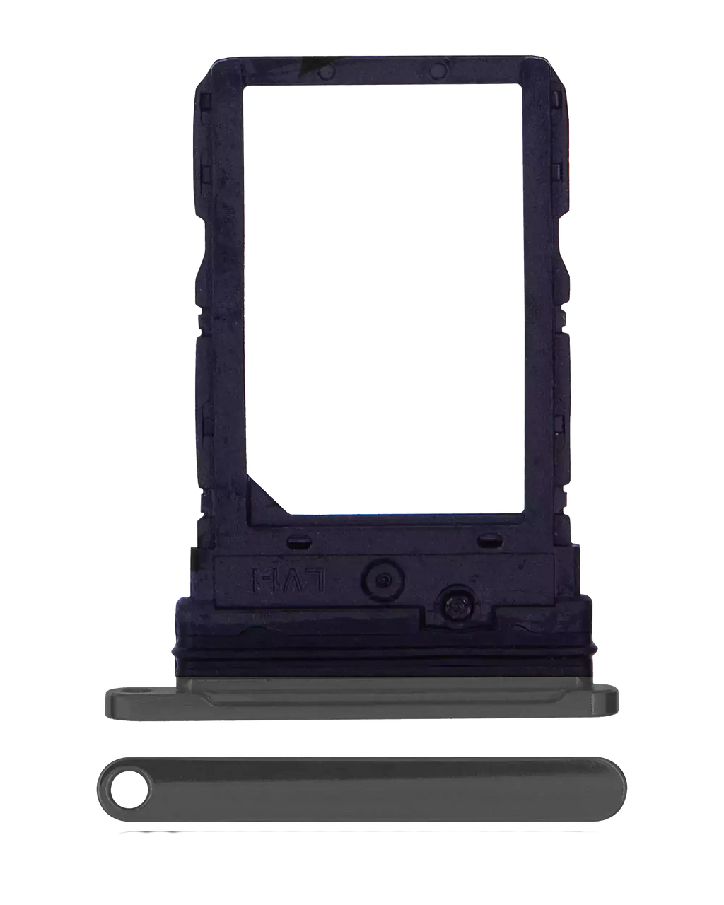 SIM Card Holder for Motorola Razr / Razr 50 (XT2453 / 2024) (Original OEM) (Koala Grey)