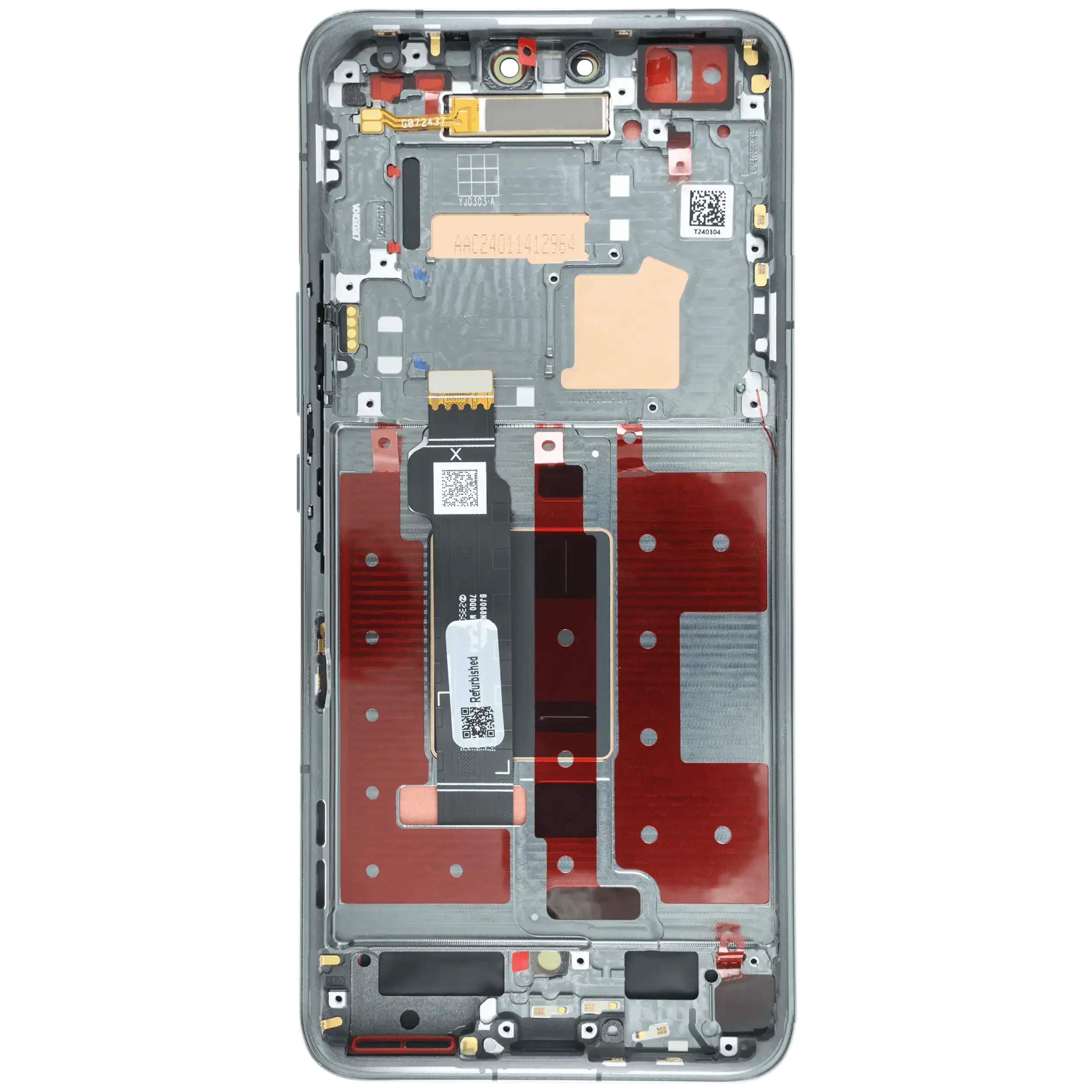OLED-Display mit Rahmen für Honor Magic 6 Pro (Refurbished) (Schwarz)