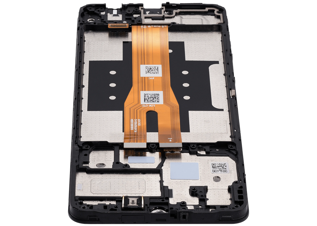LCD-Display mit Rahmen für Samsung Galaxy A06 (A065 / 2024) (Aftermarket Plus) (Alle Farben)