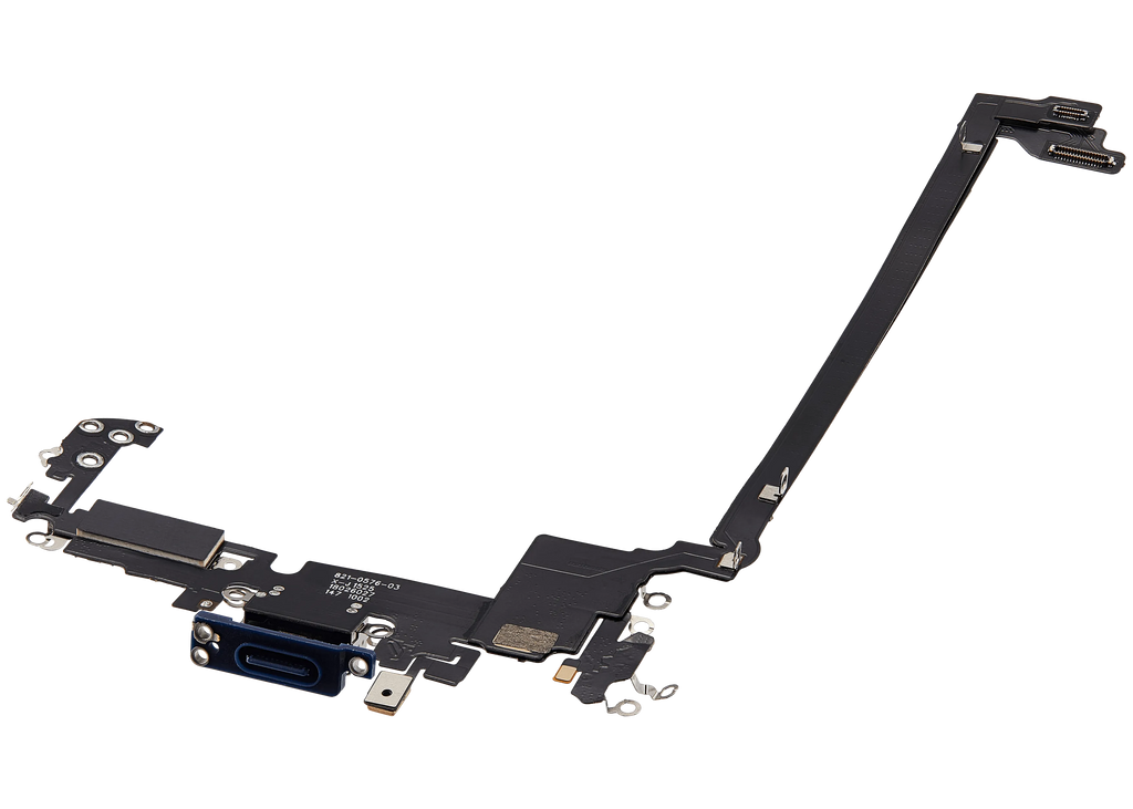 Ladebuchse Flex Cable für iPhone 17 Pro max (Aftermarket Plus) (US-Version) (Deep Blue)