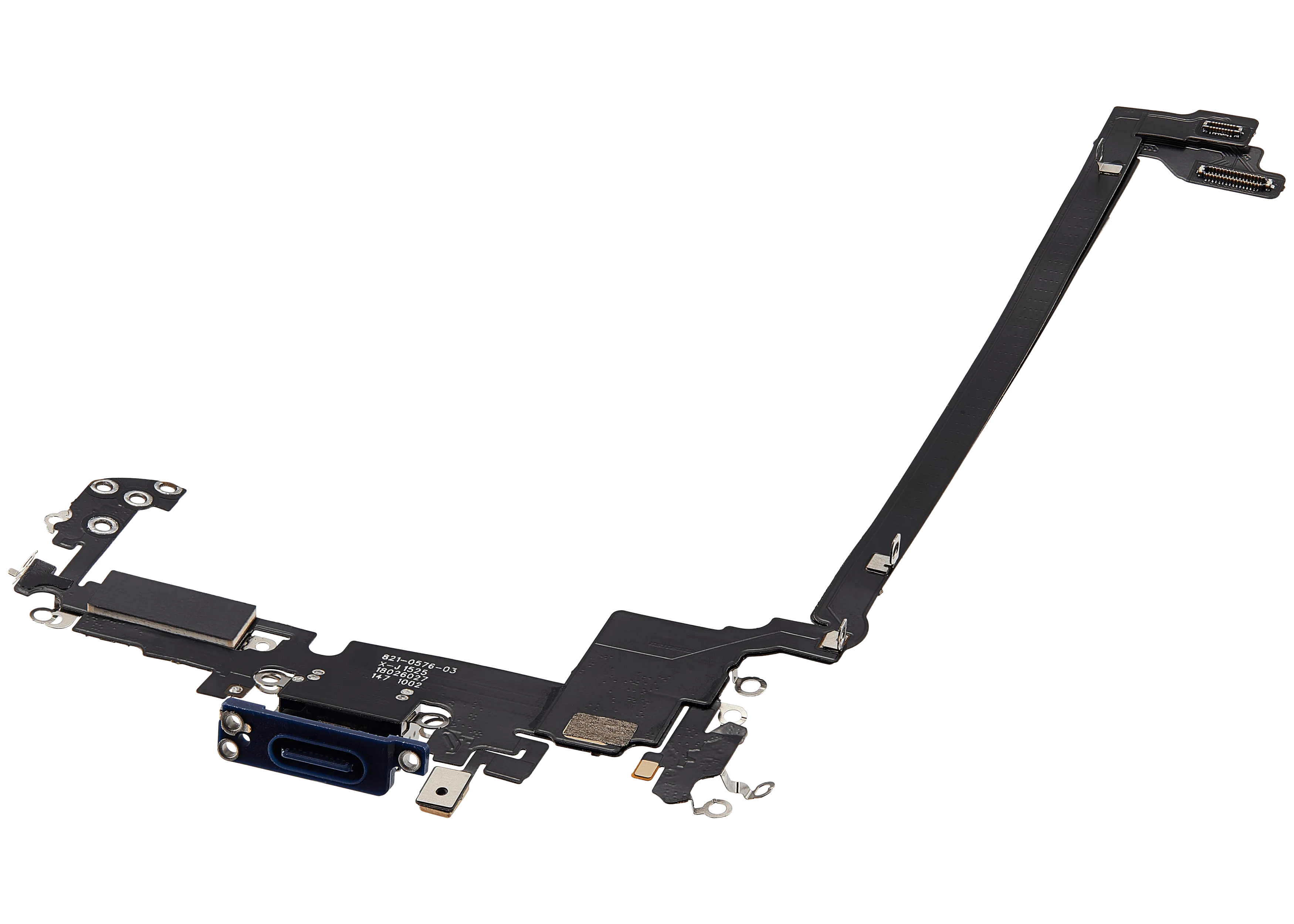 Ladebuchse Flex Cable für iPhone 17 Pro max (Aftermarket Plus) (US-Version) (Deep Blue)