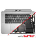Apple MacBook Pro 16" Topcase mit Akku & Tastatur (A2141, Space Gray, OEM A)