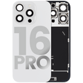 iPhone 16 Pro Backcover mit MagSafe, NFC & Blitz-Flexkabel, OEM C, Weiß Titanium