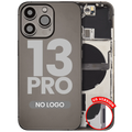 Backcover mit Kleinteilen für iPhone 13 Pro Graphite Aftermarket Plus