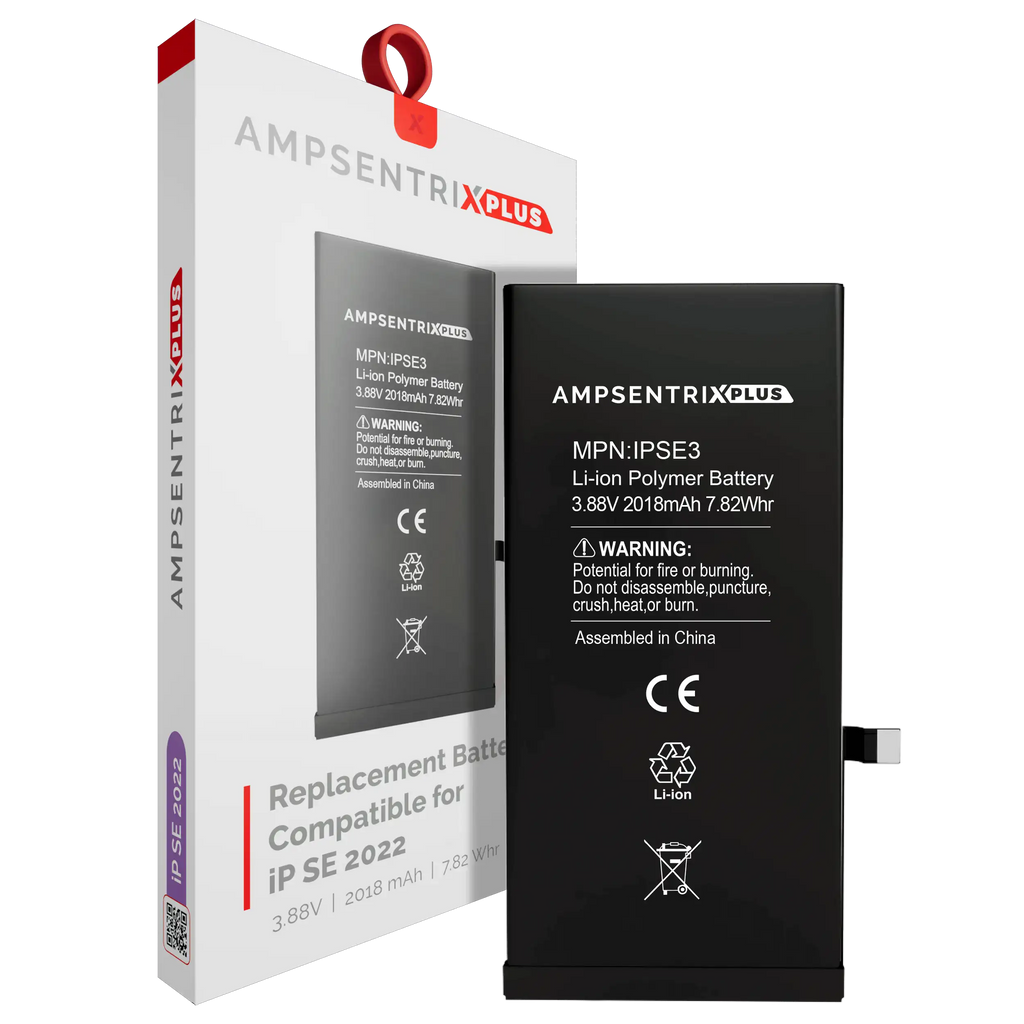 Replacement Battery for iPhone SE (2022) (AmpSentrix Plus)