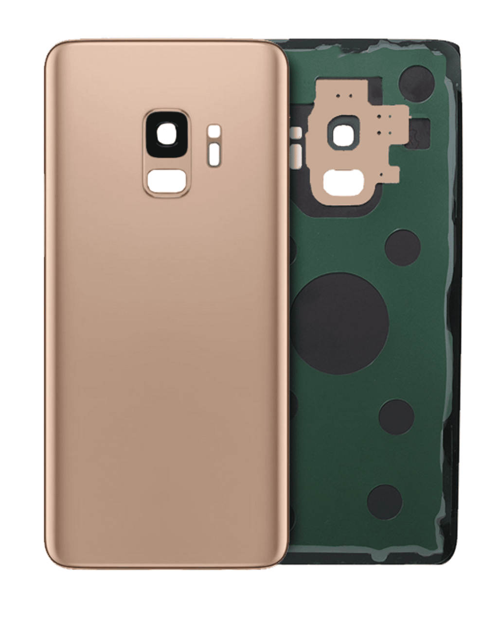 Back cover with camera lens for Samsung Galaxy S9 (Service Pack) (Sunrise Gold)