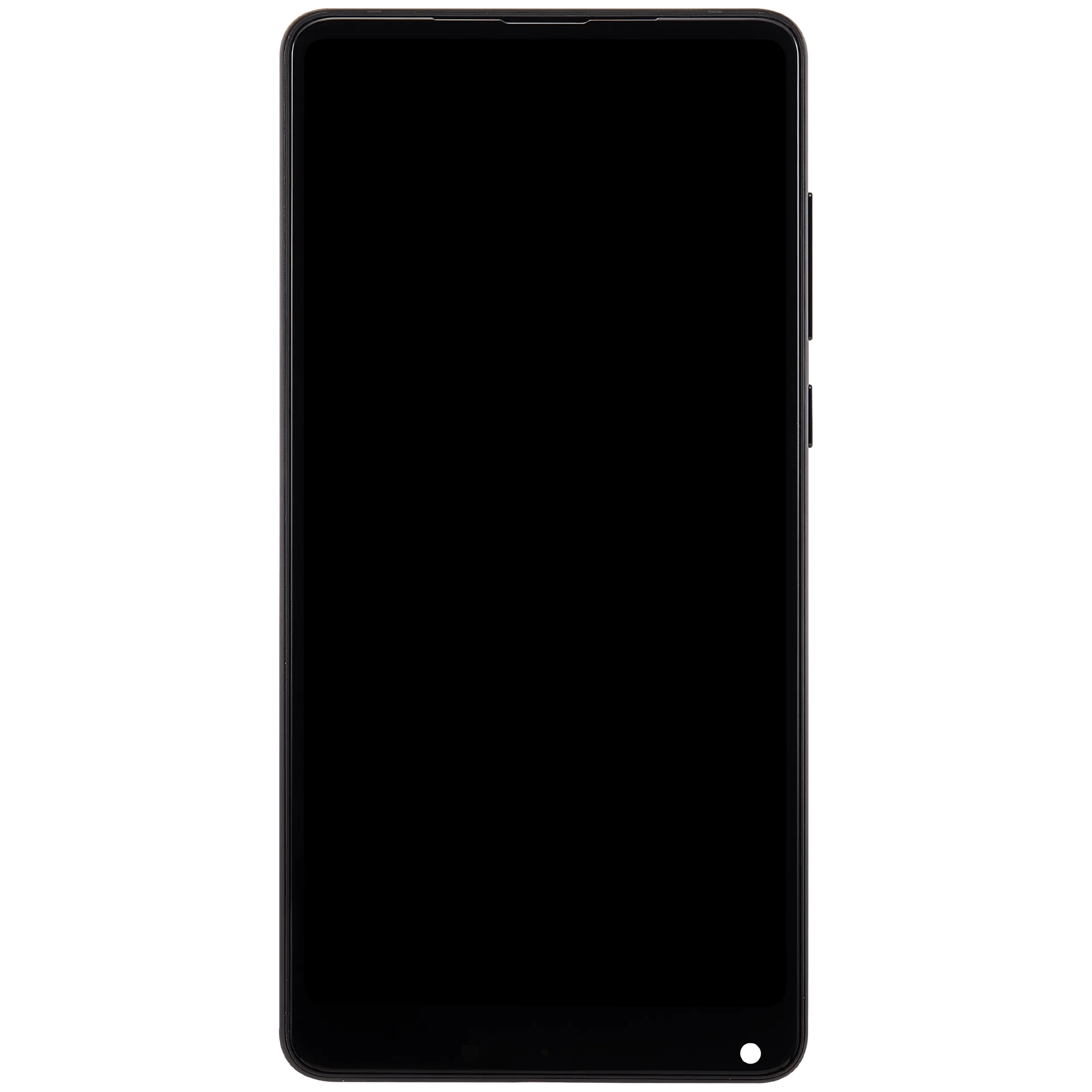 LCD-Display mit Rahmen für Xiaomi Mi Mix 2S (Aftermarket Plus) (Schwarz)