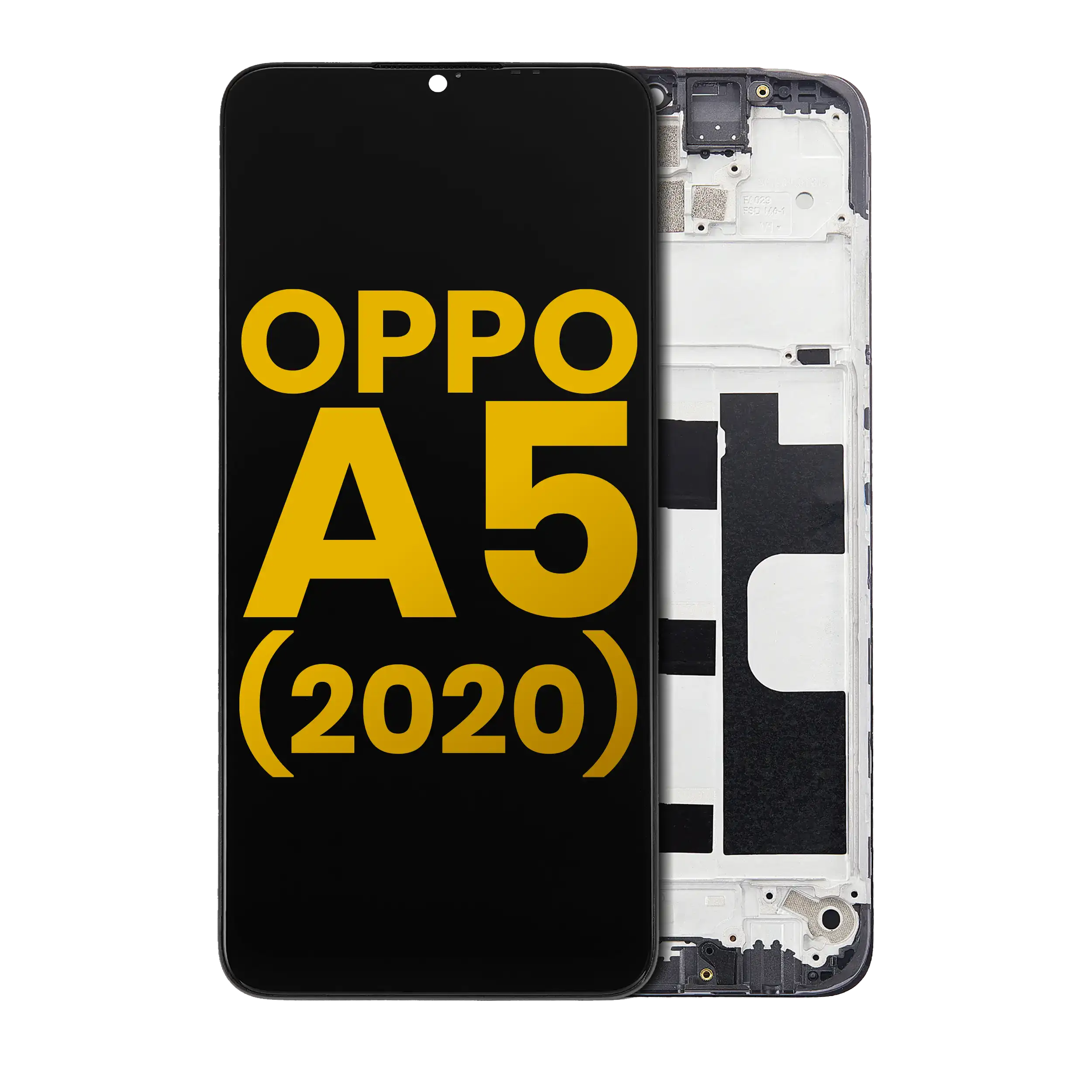 LCD Display with Frame for OPPO A5 (2020) (Refurbished) (all colors)