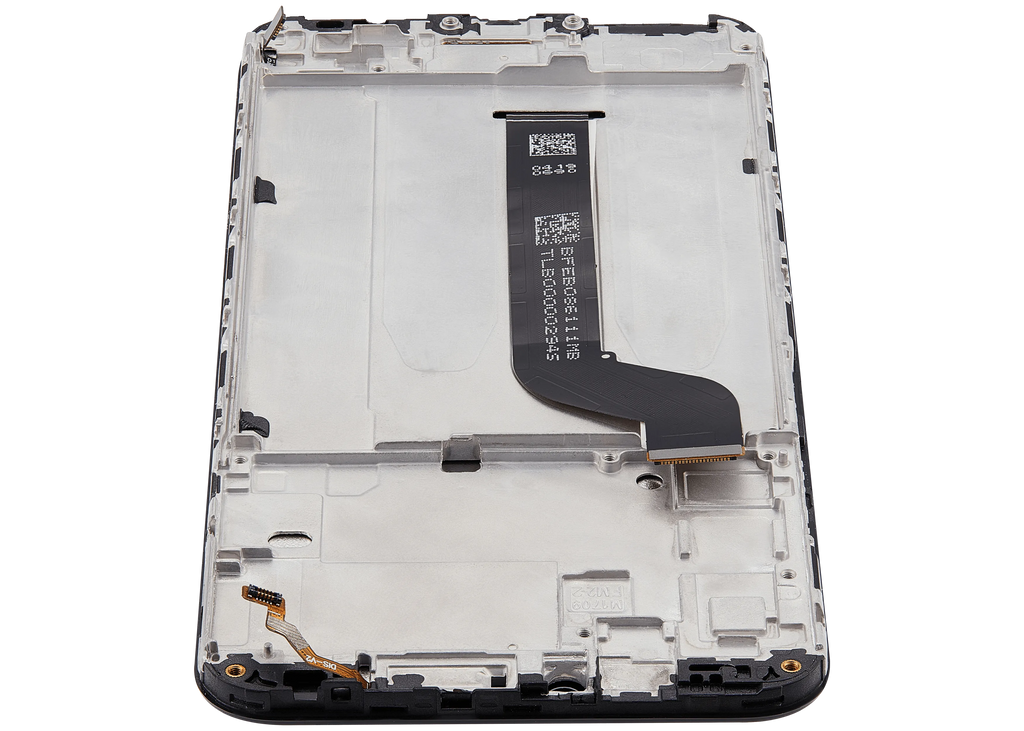 LCD-Display mit Rahmen für Xiaomi Mi A2 Lite (Aftermarket Plus) (Schwarz)