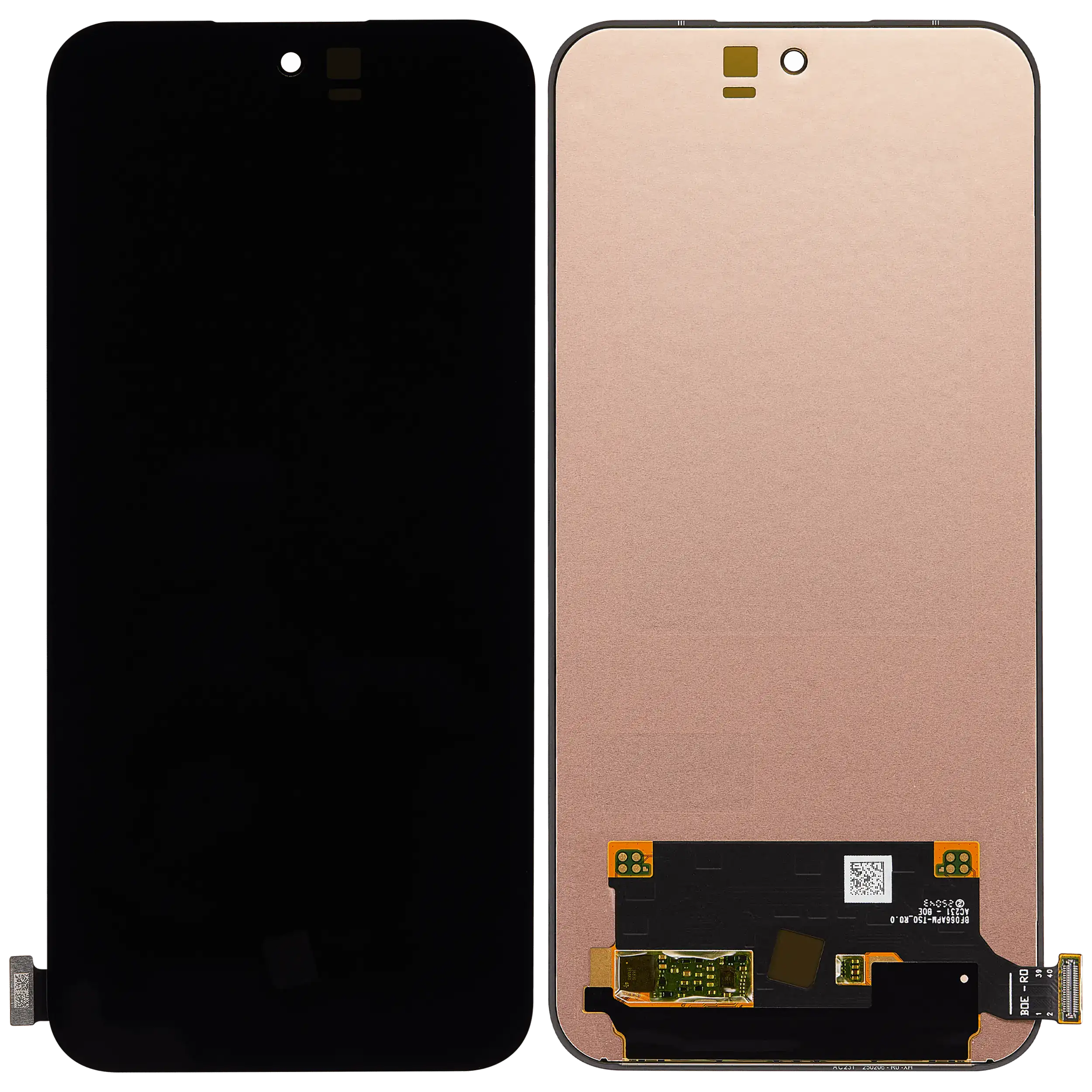 OLED-Display ohne Rahmen für Oppo Reno13 / Oppo Reno14 (Refurbished) (Alle Farben)