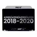Complete LCD-Display für MacBook Pro 13" A1989 (2018-2019) / A2159 (2019) / A2289 / A2251 (2020) (gebrauchter OEM-Ausbau, Qualität C) (Space Grau)