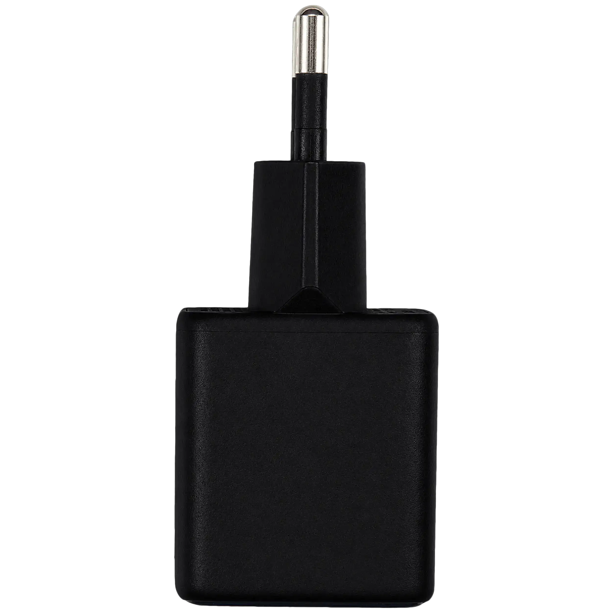 AmpSentrix Pro 30W 2-in-1 USB-C / USB-A GaN Wall Adapter (220V / EU Plug) (Schwarz Titanium)