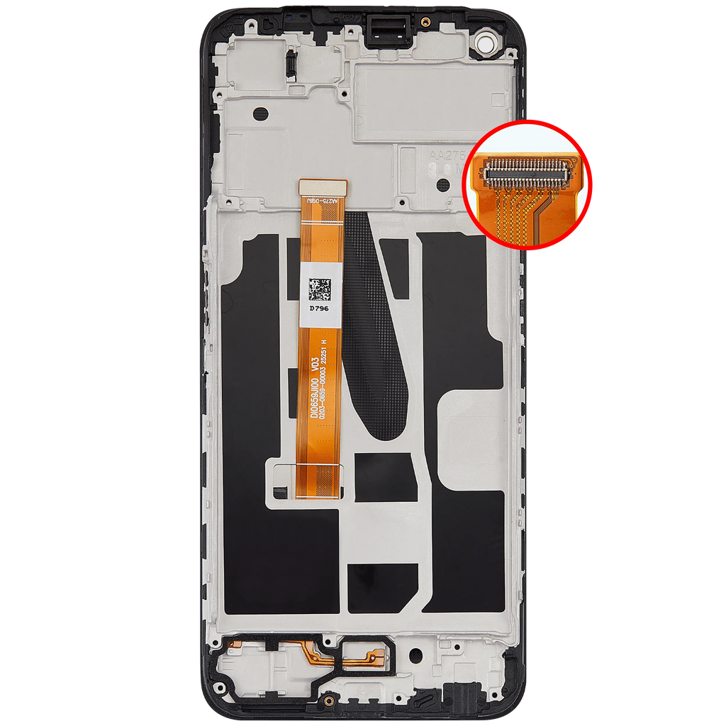 LCD-Display mit Rahmen für OPPO K9s (2021) (Refurbished) (Alle Farben)