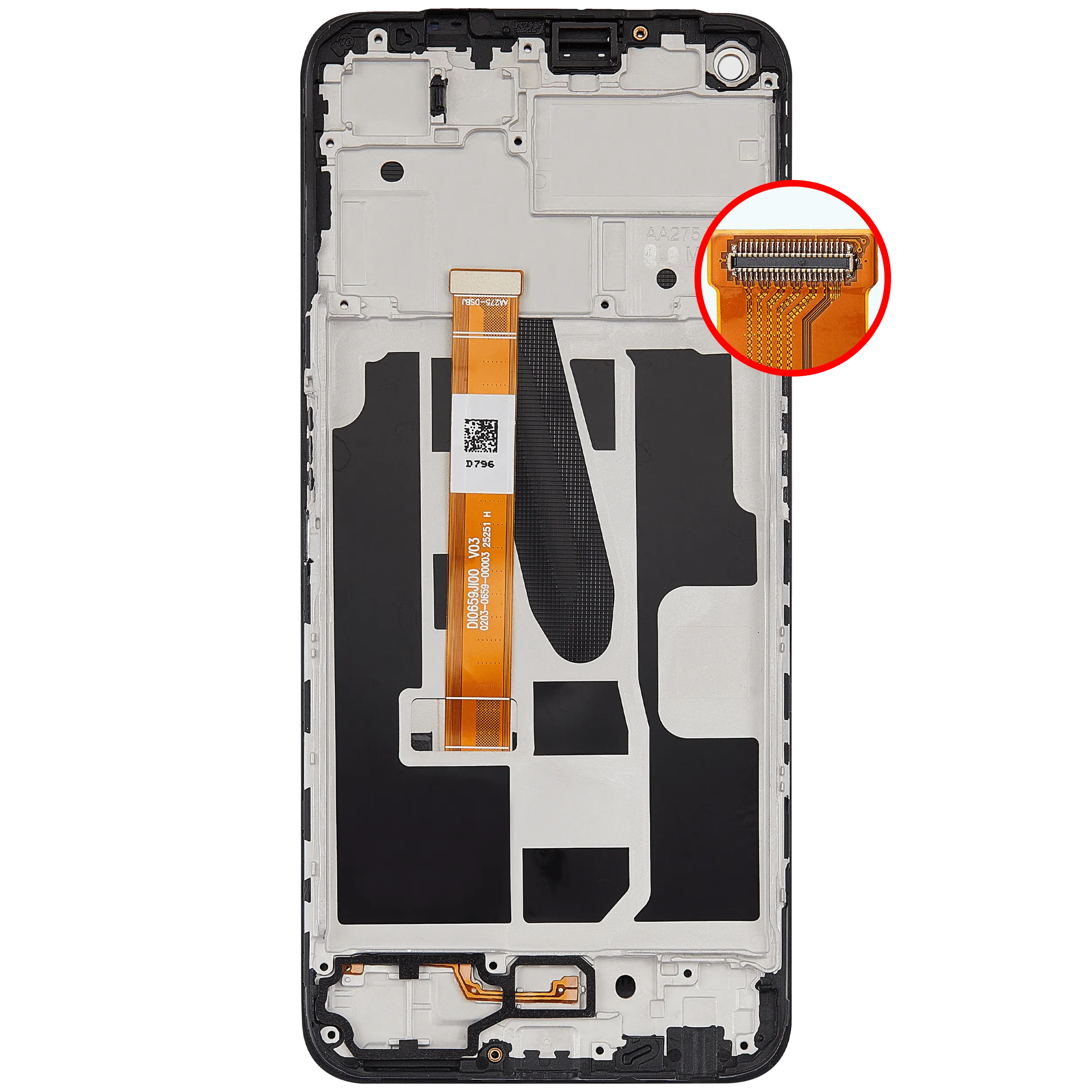LCD-Display mit Rahmen für OPPO K9s (2021) (Refurbished) (Alle Farben)